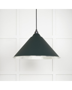 From the Anvil Hammered Nickel Hockley Pendant in Dingle | 45433DI