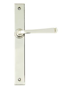 Set From the Anvil Polished Nickel Slimline Avon Lever Latch Furniture | 45449
