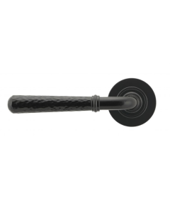Set Black Hammered Newbury Lever on Plain rose | 45647