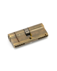 From the Anvil 70mm Aged Brass Euro Double Cylinder 35/35 | 45807