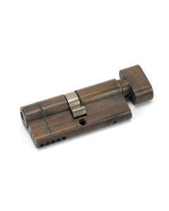 From the Anvil 70mm Aged Brass Euro Cylinder & Thumbturn 35/35 | 45847