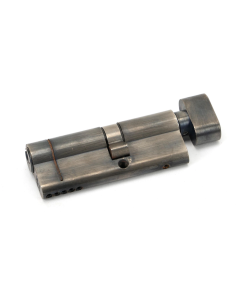 From the Anvil 80mm Pewter Euro Cylinder & Thumbturn 35T/45 | 45854