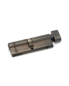 From the Anvil 80mm Pewter Euro Cylinder & Thumbturn 40/40 | 45850