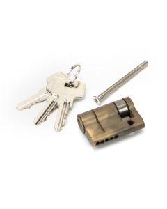 From the Anvil 45mm Aged Brass Euro Single Cylinder 35/10 | 45883