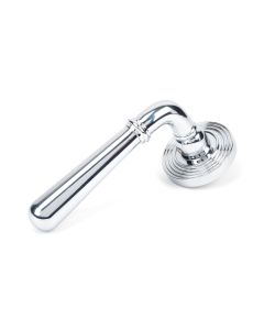Set Polished Chrome Newbury Lever on Beehive rose | 46055