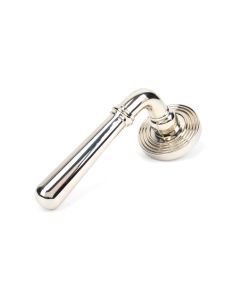 Set Polished Nickel Newbury Lever on Beehive rose | 46059