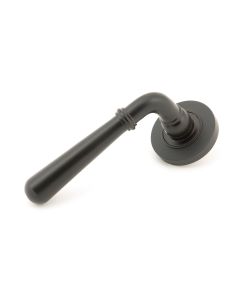 Set Aged Bronze Newbury Lever on Plain rose | 46061