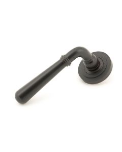 Set Aged Bronze Newbury Lever on Art Deco rose | 46062