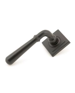 Set Aged Bronze Newbury Lever on Square rose | 46064| 50032