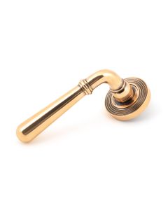 Set Polished Bronze Newbury Lever on Beehive rose | 46067 | 50035