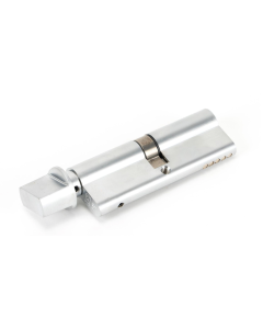 From the Anvil 90mm Satin Chrome Euro Cylinder & Thumbturn 45/45 | 46268