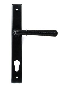 Set Black Hammered Newbury Slimline Espag. Lock Set | 46387