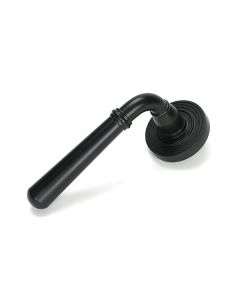 Set Matt Black Newbury Lever on Beehive rose | 46461 | 51328