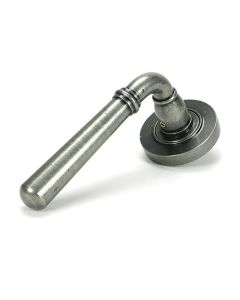 Set Anvil Pewter Newbury Lever on Plain rose | 46463 | 51330