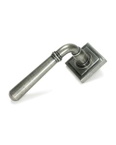 Set Pewter Newbury Lever on Square rose | 46470 | 51333
