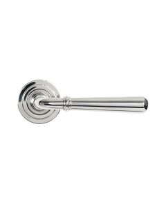 Set Polished SS (316) Newbury Lever on Art Deco rose | 46515 | 46541