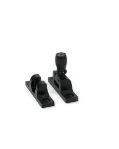 Black Mushroom Brighton Fastener - Narrow (Square)
