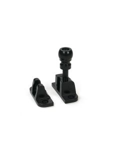 Black Mushroom Brighton Fastener (Radiused)