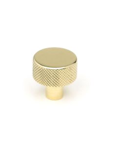 Anvil Polished Brass Brompton 25mm Cabinet Knob| 46820