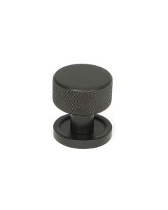 Anvil Aged Bronze Brompton 25mm Cabinet Knob (plain) | 46826