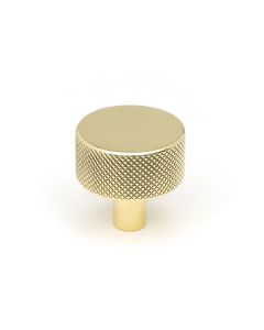 Anvil Polished Brass Brompton 32mm Cabinet Knob| 46832