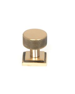 Anvil Polished Bronze Brompton 25mm Cabinet Knob (Square) | 46833