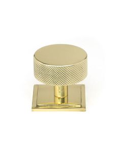 Anvil Polished Brass Brompton 38mm Cabinet Knob (Square) | 46848