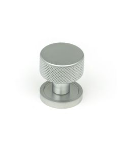 Anvil Satin Chrome Brompton 25mm Cabinet Knob (plain) | 46876