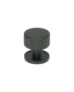 Anvil Matt Black Brompton 32mm Cabinet Knob (plain) | 46878