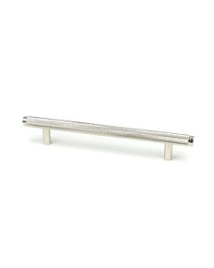 Polished Nickel 220mm Full Knurled Brompton Medium Pull Handle | 46901