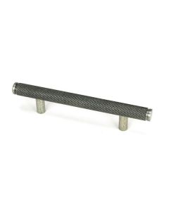 Pewter 156mm Full Knurled Brompton Small Pull Handle | 46915