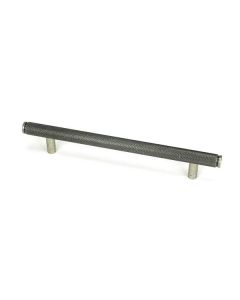 Pewter 220mm Full Knurled Brompton Medium Pull Handle | 46916