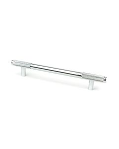 Polished Chrome 220mm Half Knurled Brompton Medium Pull Handle | 46928