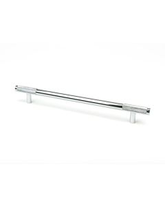 Polished Chrome 284mm Half Knurled Brompton Large Pull Handle | 46929