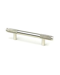 Polished Nickel 156mm Half Knurled Brompton Small Pull Handle | 46930