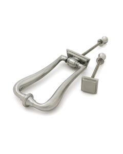 Satin Marine SS (316) Slimline Art Deco Door Knocker