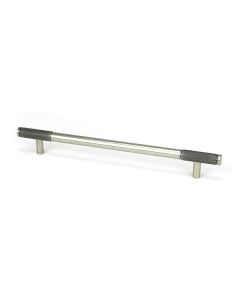 Pewter 284mm Half Knurled Brompton Large Pull Handle | 46947