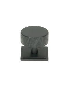 Anvil Matt Black Brompton 38mm Cabinet Knob (Square) | 47087