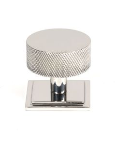 Anvil Polished SS Brompton 38mm Cabinet Knob (Square) | 47095