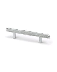Satin Chrome 156mm Full Knurled Brompton Small Pull Handle | 47098