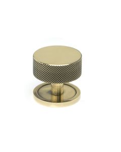Anvil Aged Brass Brompton 38mm Cabinet Knob (plain) | 47137