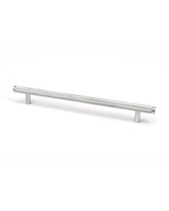 Satin Chrome 284mm Full Knurled Brompton Large Pull Handle | 47143