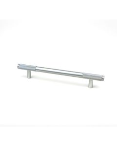 Satin Chrome 220mm Half Knurled Brompton Medium Pull Handle | 47151