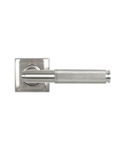 Set Satin SS (316) Brompton Lever on Square rose | 49843 | 50068