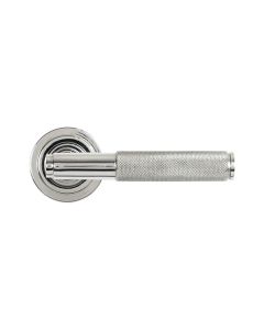Set Polished SS (316) Brompton Lever on Art Deco rose | 49845 | 50070