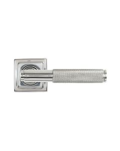 Set Polished SS (316) Brompton Lever on Square rose | 49847 | 50072