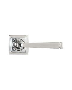 Set Polished SS (316) Avon Lever on Square rose | 49855 50080