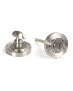 Satin SS (316) Bathroom Thumbturn Snib & Release (Beehive) | 49858