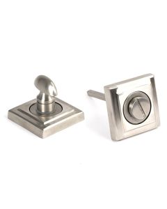 Satin SS (316) Bathroom Thumbturn Snib & Release (Square) | 49859