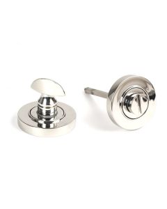 Polished SS (316) Bathroom Thumbturn Snib & Release (Plain) | 49860
